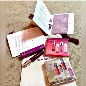 Rare Beauty Blush & Glow Set, Lip & Cheek Set, Lip Oil, Lmt Ed bundle